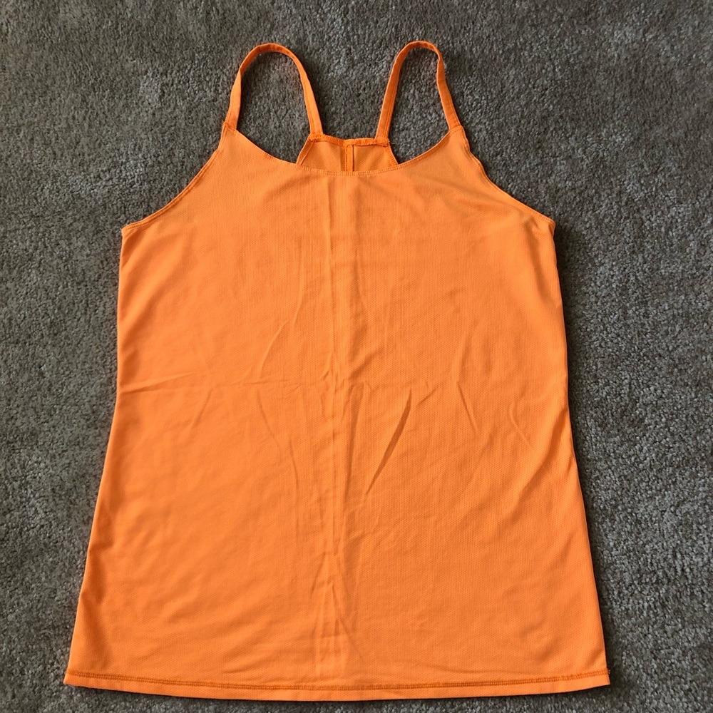 Oiselle Go Tank in Pop (Orange) Size 10